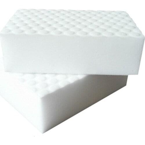 10pcs/Lot Compressed White Magic Sponge Eraser Melamine Cleaner Multi-Functional Kitchen Cleaning Tools Decoration supply
