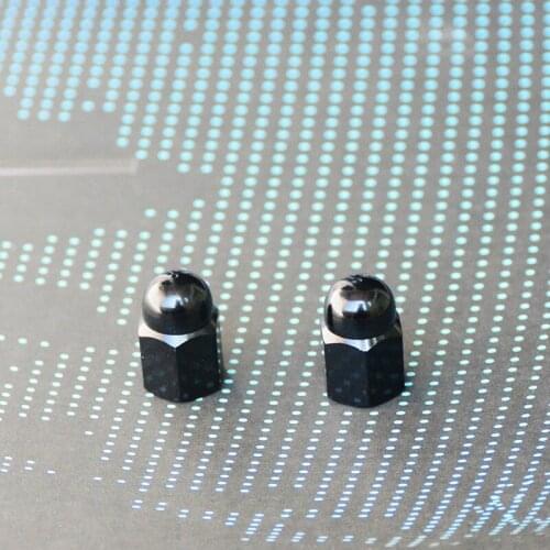 2Pcs Bicycle Valve Cap mountains Road bike tube AV AIR Valve Caps