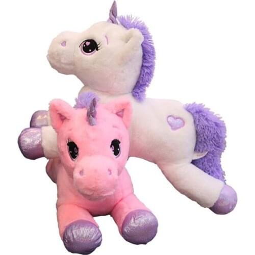 Children plush toys Large dreamy unicorn doll purple buttercup unicorn kids baby Christmas birthday gift stuffed toy