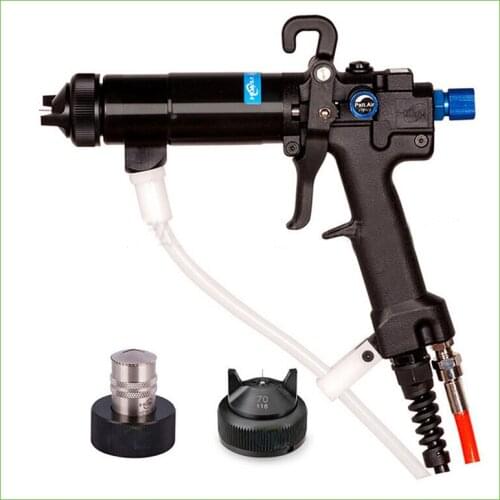 SAT0152 Electrostatic Gun Water-Based Coating Electrostatic Spray Gun Manual Static Oily Lacquer Waterborne Lacquer Paint Gun