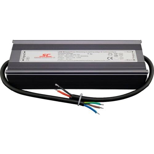 KVP-12150-TD;12V/150W triac dimmable constant voltage led driver,AC90-130V/AC170-265V input