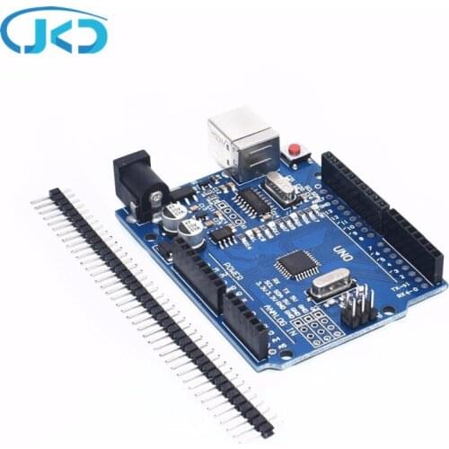 UNO R3 Development Board ATmega328P CH340 CH340G For Arduino UNO R3 With Straight Pin Header with Cable