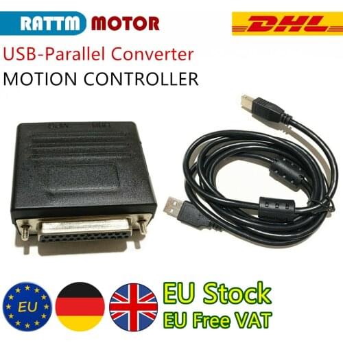 NC200 New RTM200 200KHz USB Motion controller LPT Parallel to USB Adapter for Mach3 CNC Control Applications「EU Free Delivery