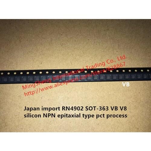 Original new 100% RN4902 SOT-363 VB V8 silicon NPN epitaxial type pct process power accessories