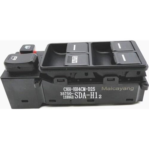 Electric Power Window Switch Master Control Switch 35750-SDA-H12 35750SDAH12 84835750-SDA-H12 Fit for Honda Accord 2003-2007