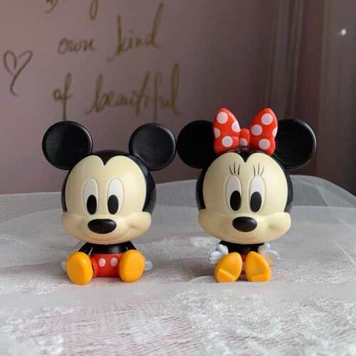 Disney Mickey Minnie Plastic Doll Birthday Cake Decoration Cake Baking Decoration Home Decoration Birthday Gift Pair