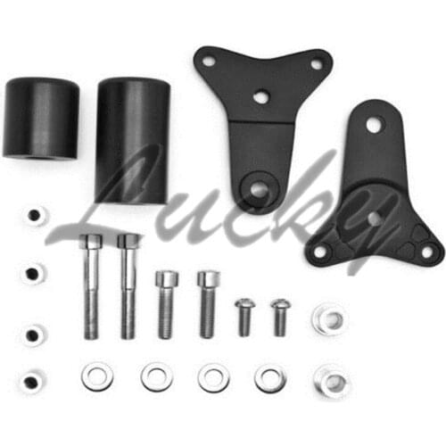 Fit For Gsxr 600 750 2011-2015 Carbon fiber paint Motorcycle Frame Sliders Falling Crash Engine Protector Black