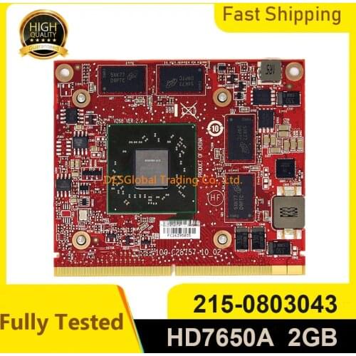 HD7650A HD7650 HD 7650A 215-0803043 109-C28857-00 Video Graphics Card 2GB for HP Eliteone 600 800 Compaq 8200 8300 Envy 20 23