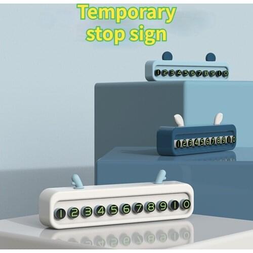 Temporary Parking Sign, Number Plate Holder, Mobile Card Phone, Car Interior Products