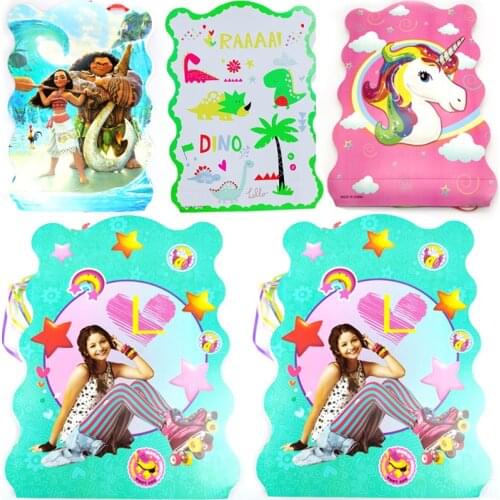 1pcs/lot Birthday Party Pinatas Foot Ball Unicorn Theme Girls Kids Favors Dinosaur Soy Luna DIY Pinata Baby Shower Decorations