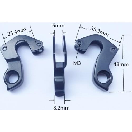 1pc Bicycle gear rear derailleur hanger For CANNONDALE Quick Carbon SuperSix EVO CAAD10 Synapse MECH dropout carbon frame bike