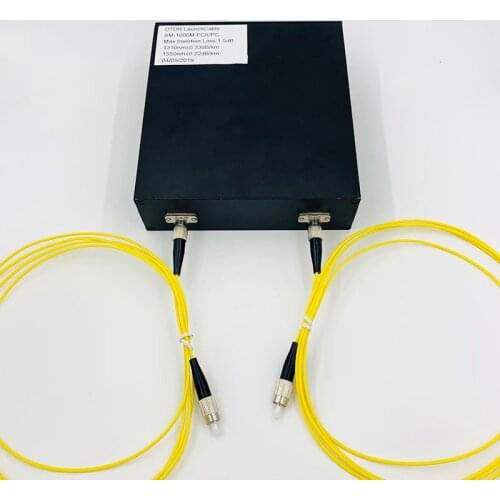 1000M OTDR Launch Cable Box Test extension line OTDR singlemode 9/125um 1310/1550nm optical fiber tester