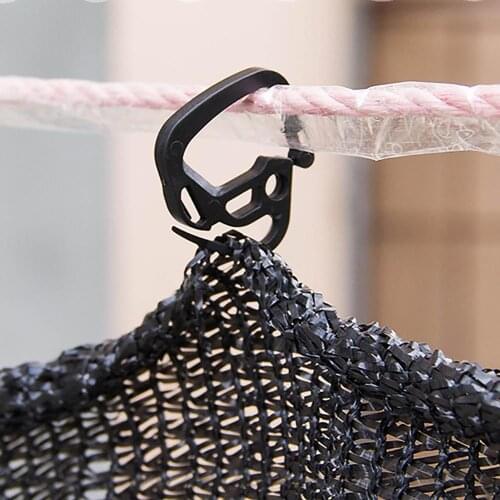 20Pcs Greenhouse Sunshade Net Hook Agriculture Outdoor Shading Net Fixed Hook Courtyard Poultry Aquaculture Fence Line Hook