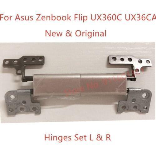 Free shipping NEW Hinge set for asus Flip UX360 UX360C UX360CA laptop replacement left & right hinge