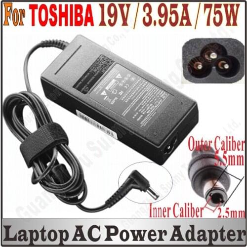 DHL Shipping, Universal AC Power Adapter Charger 19V 3.95A Supply For toshiba FA105 FM35X U305 P205 PA3468E-1AC3 PA-1750-09