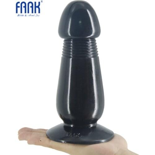FAAK Dildo Sex Toy Funny Sex Jokes Big Black Dildo Imags Mushroom Head Dildo for Unisex Masturbation