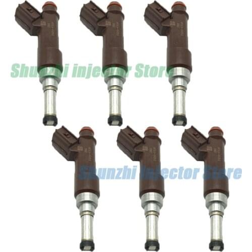 6pcs Fuel Injector Nozzle For Toyota-Lexus 23250-47030 23250 47030 2325047030 23209-47030 2320947030 23209 47030