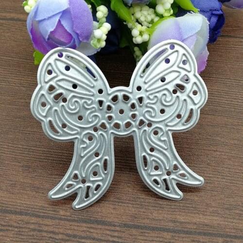 Bow Tie Bowknot Metal Cutting Dies Stencil Scrapbooking Photo Album Card Paper Embossing Craft DIY Dies Cut