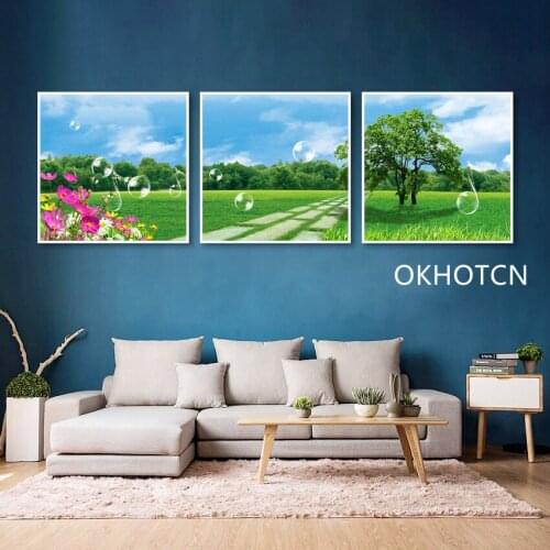 Classic Flower Tree Print Home Decor Beautiful Nordic Canvas Painting Wall Art Picture Living Room Nordic Art Decor Painting