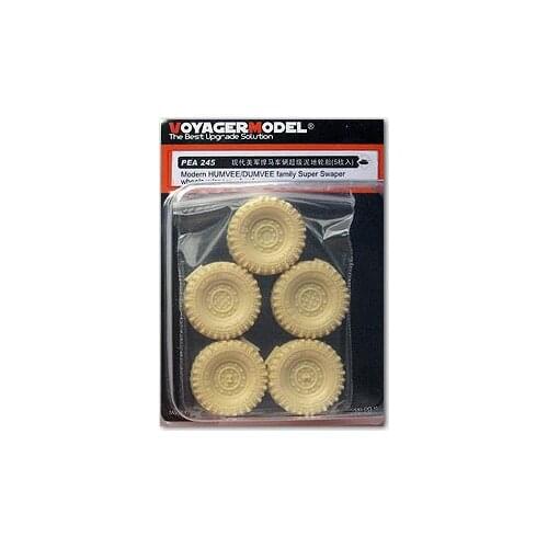 KNL HOBBY Voyager Model PEA245 Hyundai US "Hummer & Rdquo; off-road vehicle super mud tires (resin)
