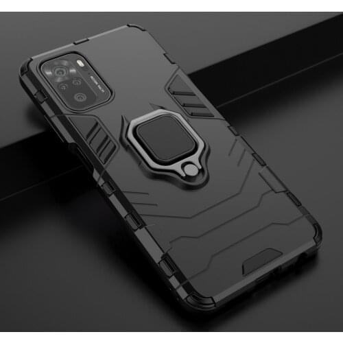 Bracket Ring Holder Phone Case for POCO F3 Case POCO X3 Pro Stand Cover For POCO X3 NFC POCO M3 F2 Pro Fundas