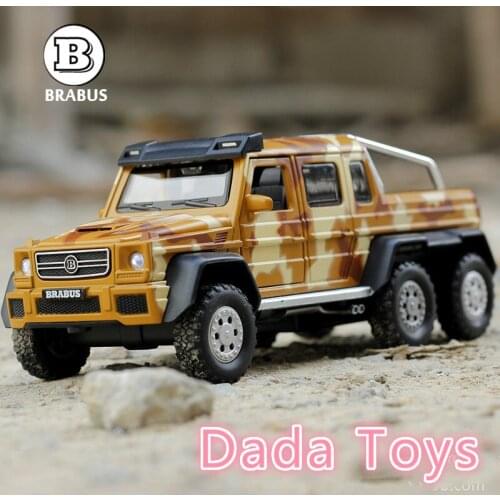 Cool die-cast 1/32 car model for g63amg6X6 beast SUV jeep car alloy models children toy in box best children gift