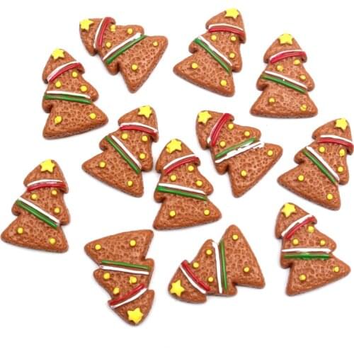 LF 20Pcs Resin Coffee Tree Crafts Decoration Flatback Cabochon Embellishments For Scrapbooking Kawaii Cute Diy Accessories