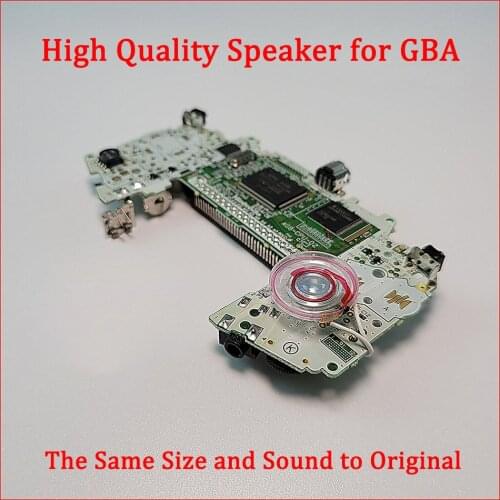 New 0.3W/0.6W Speaker Replacement for GBA / GBC / GBP / GB DMG with the same size and voice to the original speaker for GameBoy