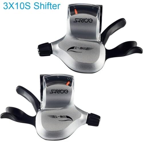S-Ride MTB Bicycle Shift Triple 3X10 Speed Shifter Conjoined DIP Derailleur 30 Speed Bike Shifting Compatible for Shimano 10S