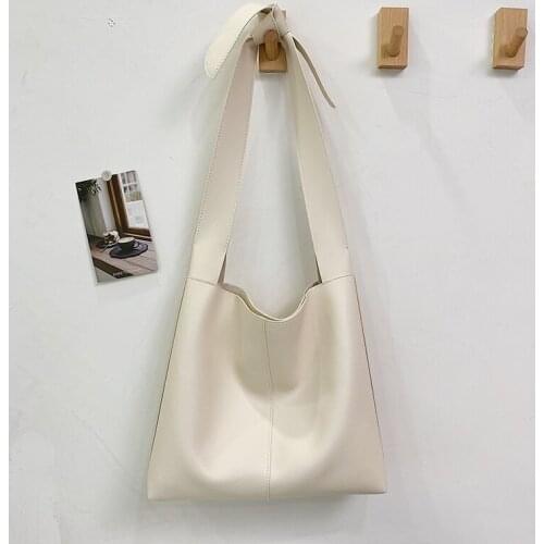 Fashion designer Shoulder Bags Retro Casual Women Totes Shopping Bag Female Leather white large cheap Handbag for Women 2021