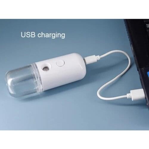 Mini 30ml Humidifier Diffuser Nano Face Spray Mist Sprayer Facial Body Nebulizer Steamer Moisturizing Humidifier Skin Care