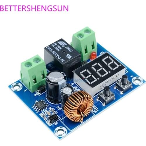 XH-M609 DC voltage protection module lithium battery undervoltage loss low power disconnect output 6-60V