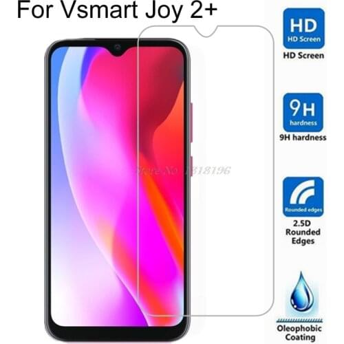 For V smart Joy 2 plus Tempered Glass For Vsmart Joy 2 plus 2.5D 9H Premium Screen Protector Toughened Glass Film Joy 2 plus