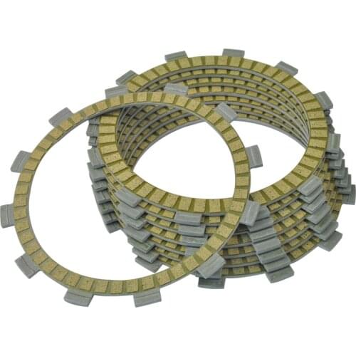 8PC Motorcycle Friction Clutch Plates Set For Yamaha XJ550 XJ550R Seca 550 Maxim 550 1981-1983 FZ700 1987 FZ750 Genesis 1988