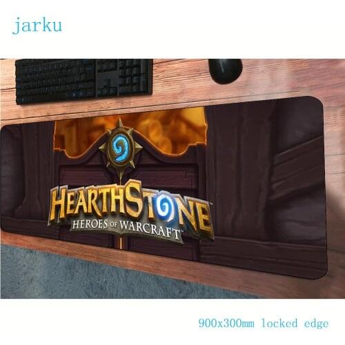 Hearthstones pad mouse New arrival computer gamer mouse pad 900x300x3mm padmouse locked edge mousepad ergonomic office desk mats