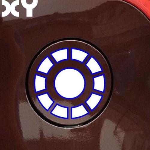 Cool Waterproof Reflective Car Sticker for Fuel Tank Cap or Anywhere of the Car Body Drop Shipping