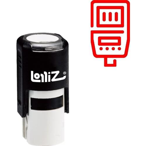 LolliZ Flash Self-Inking Rubber Stamp - Modern Symbol Series