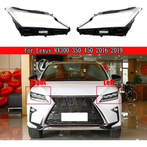 New Headlamp Cover Glass Lamp Shell Headlight Glass Lens Cover Transparent Lampshade For Lexus RX300 350 450 2016 2017 2018 2019