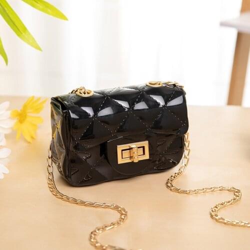 2020 New Fashion Women Bags PU Rhombic Ladies Shoulder Bag Diagonal Bag Mini Solid Color Small Square Bag Coin Purse