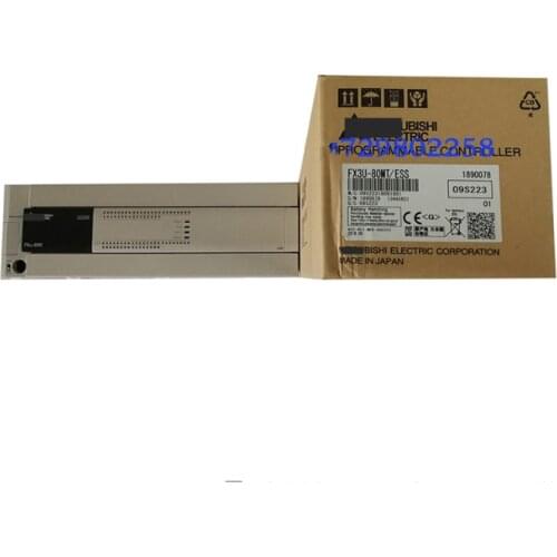New Original FX3U-80MT-ESS PLC Base Unit