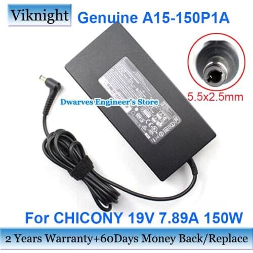 Genuine A15-150P1A A150A010L CHICONY ac adapter 19v 7.89a 150w laptop adapter charger for Clevo P655RA P671RA SAGER NP8954