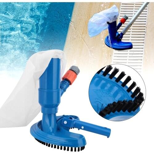 Swimming Pool Vacuum Cleaner Cleaning Disinfect Tool Suction Head Clean Funds For Swimming Pools Spa Pool Cleaner Brush EU/US