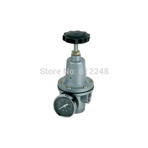 QTY-35 Pneumatic Air Pressure Regulator 1-1/4" BSPT with Gauge 9000 L/min