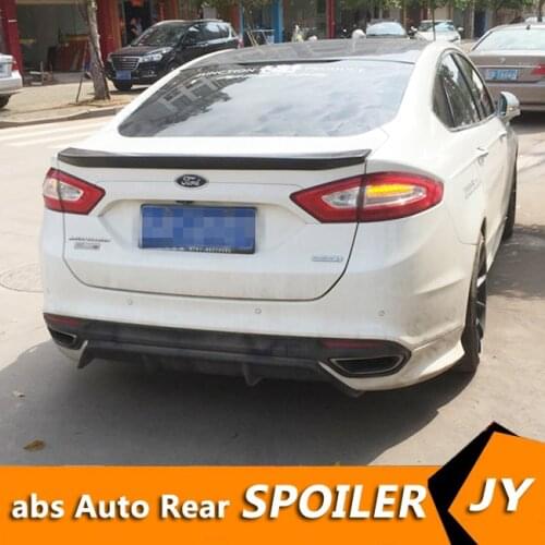 For FORD Mondeo Spoiler 2011-2013 Mondeo spoiler High Quality ABS Material Car Rear Wing Primer Color Rear Spoiler