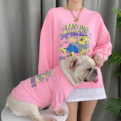 Spring Dog Hoodie Family Matching Clothes,Puppy Outfit Clothing Pet Owner Clothes For Pug Teddy Poodle Chihuahua Bulldog