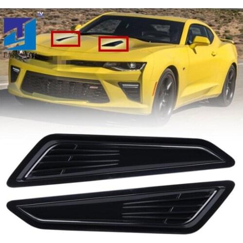 Air Intake Trim Panel With 3M Tape For 2016-2018 Chevy Camaro 1LT/ LS /RS Hood Vent Cover