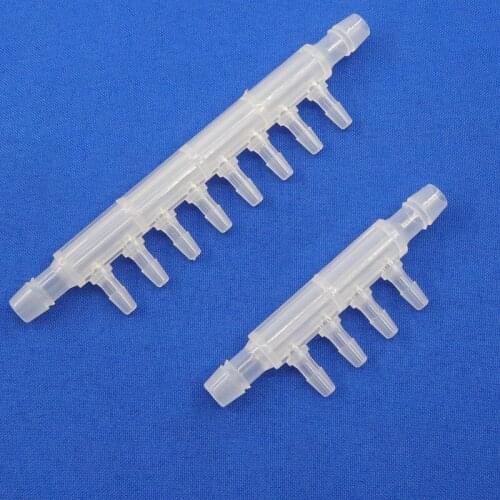 1~50pcs Side (6 10)Ways Connectors Aquarium Hose Joints Pagoda Adapter Fish Tank Irrigation Pipe Fittings Liquid Gas Diverter