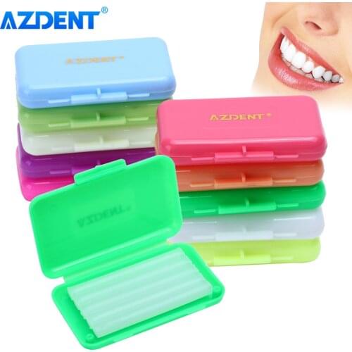 AZDENT Dental Orthodontics Wax Original Scent Relief Wax Sticks For Braces Gum Irritation Teeth Whitening Oral Care Hygiene