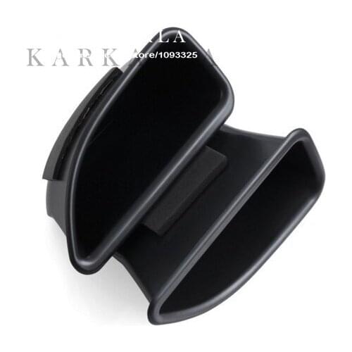2pcs/set Door Handles Storage Box Door Armrest Glove Box Armrest Box Decoration For Renault Captur auto accessories