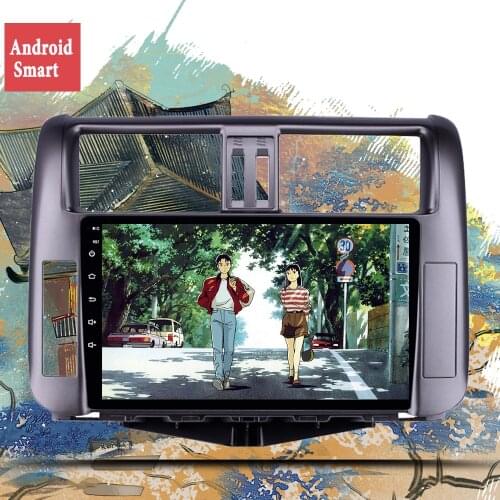 4G LTE Android 10.0 Fit TOYOTA PRADO Land Cruiser 150 2011 2012 2013 Multimedia Stereo Car DVD Player Navigation GPS Radio